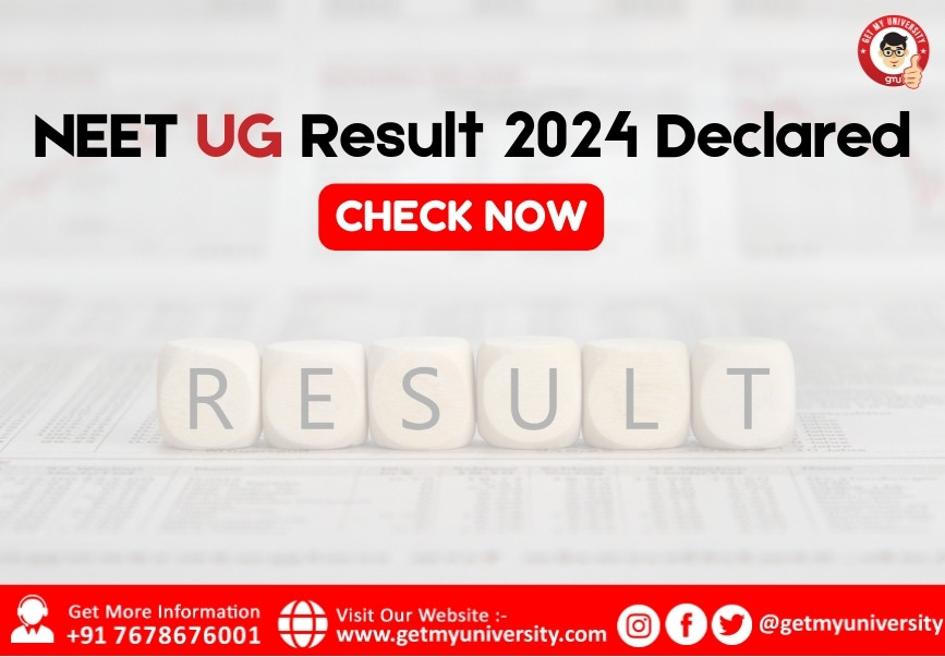 NEET UG Result 2024 Declared Check Now